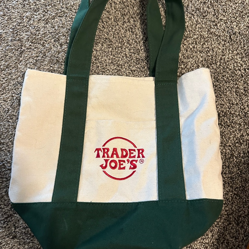 Mini Trader Joe’s Tote Bag in Green